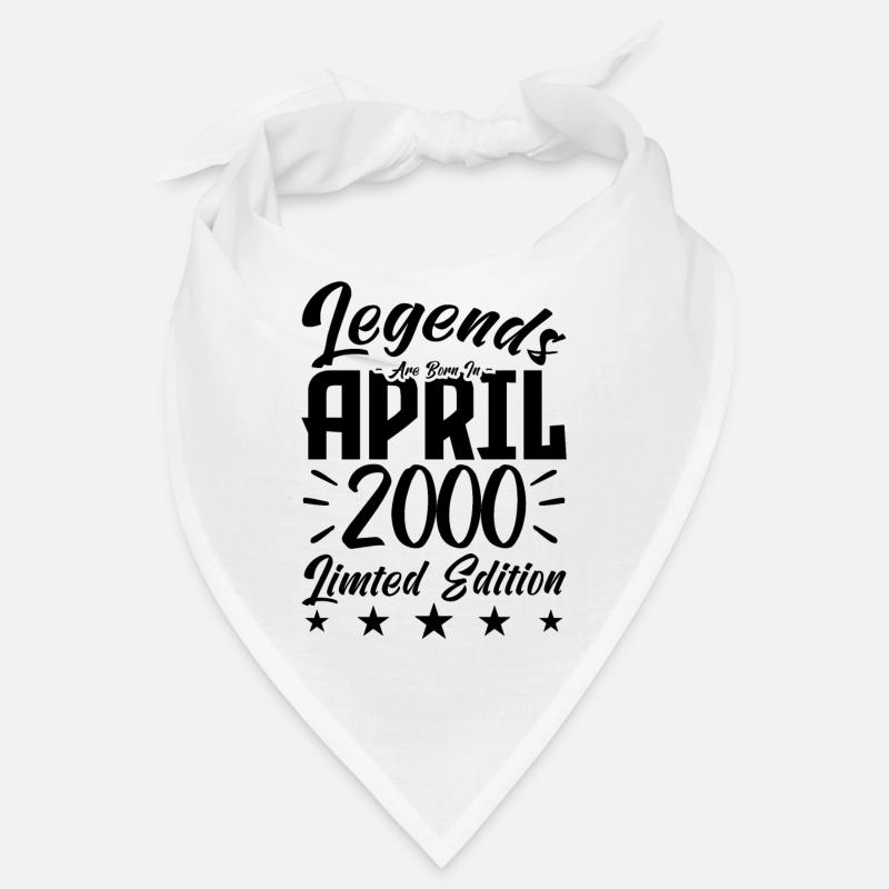 Born April 2000 Birthday gift 2000 Bandana
