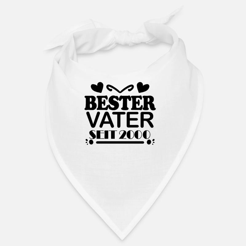 Bester Vater seit 2000 - Vatertag Geschenk Bandana