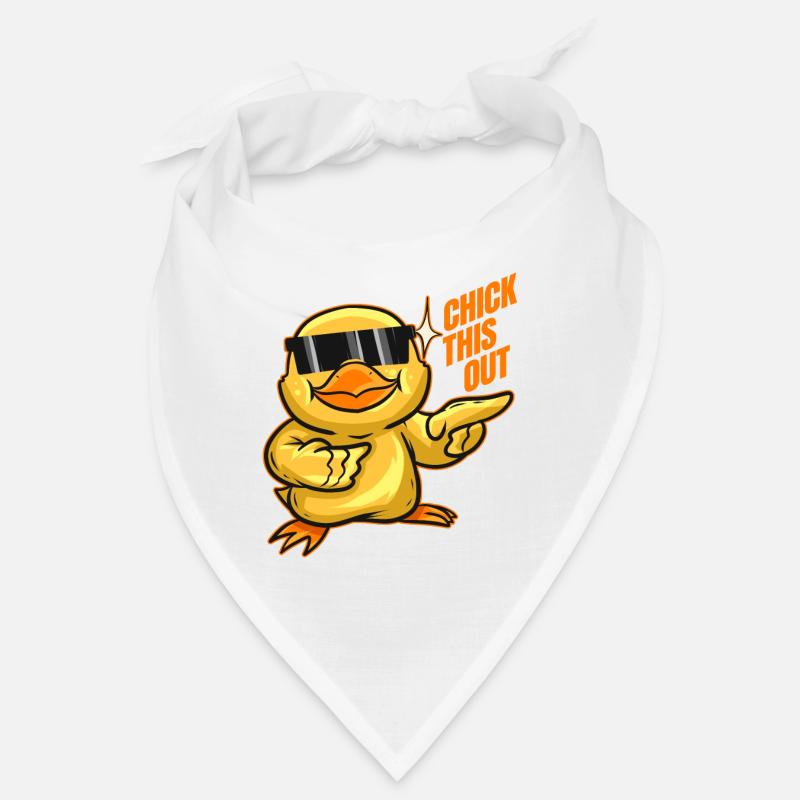 Chick This Out Chick With Sun Glasses On Easter Bandana