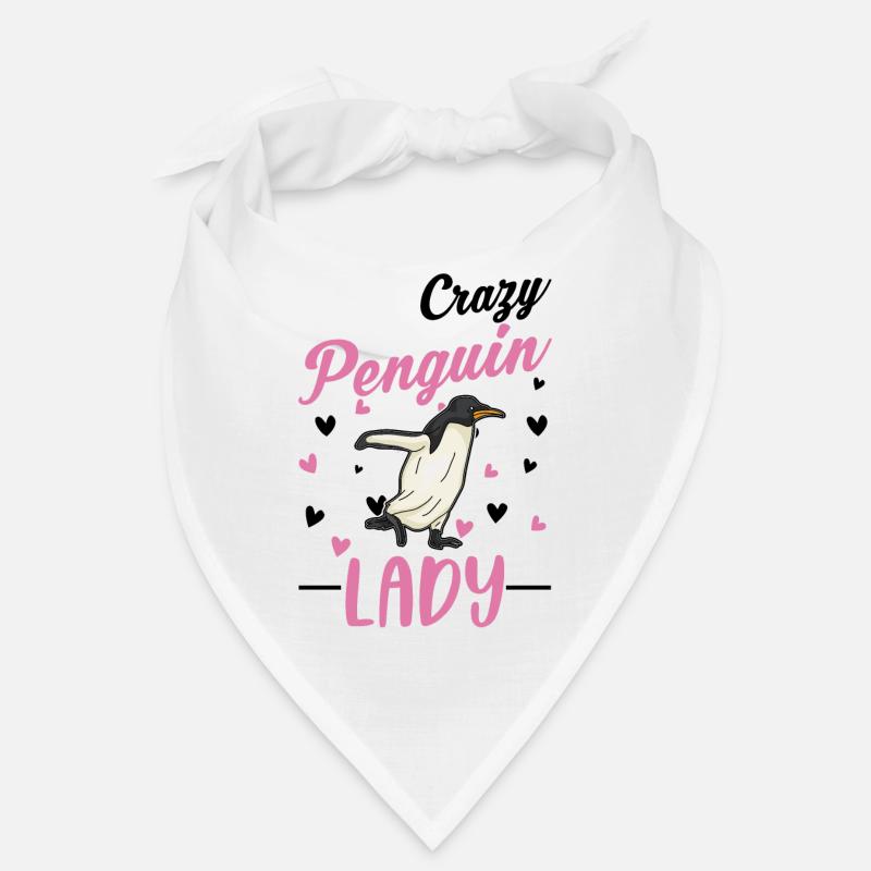 Crazy Penguin lady Pinguin Bandana
