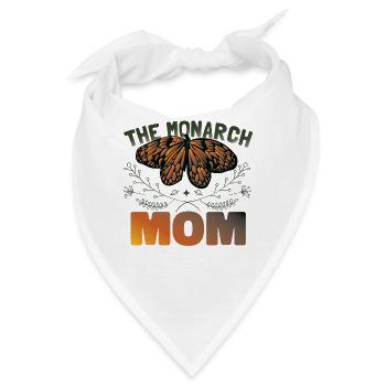 Die Monarch Mom - Bandana - Weiß - Vorne