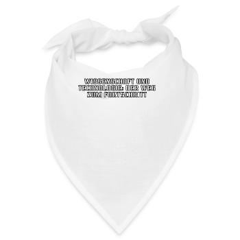 Wissenschaft - Wissenschaft und Technologie: Der - Bandana - Weiß - Vorne