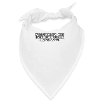 Wissenschaft - Wissenschaft: Eine unendliche - Bandana - Weiß - Vorne