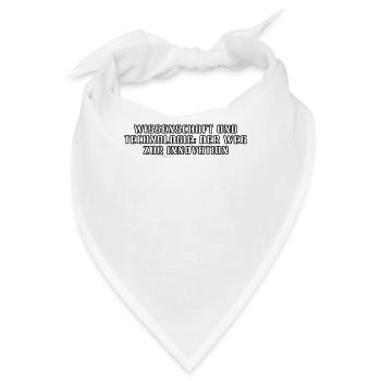 Wissenschaft - Wissenschaft und Technologie: Der - Bandana - Weiß - Vorne