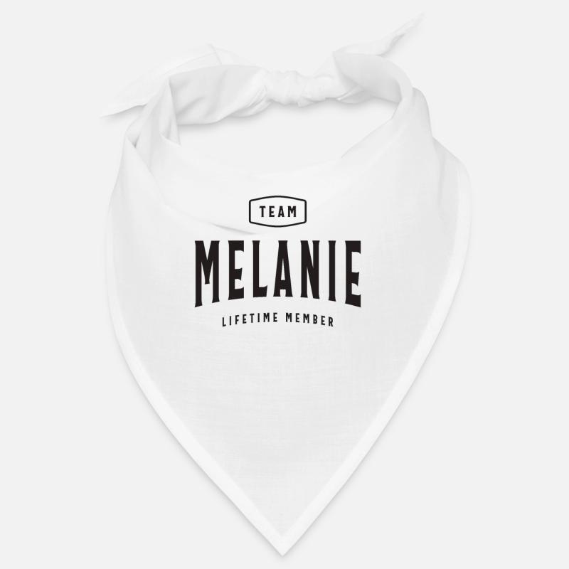 Melanie Name Personalized Birthday Name Melanie Bandana