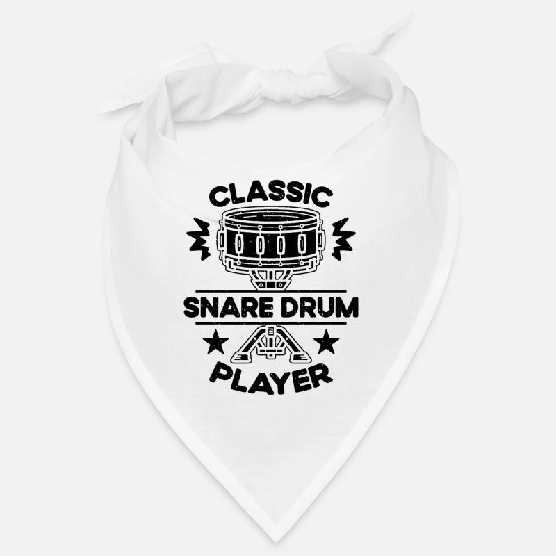 Classic Snare Drum Player Marching Band Drummer Bandana