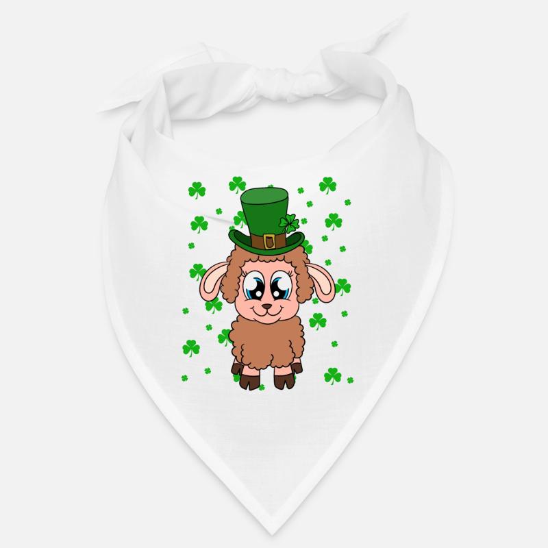 Moutons Trèfles Fête de la Saint-Patrick Bandana