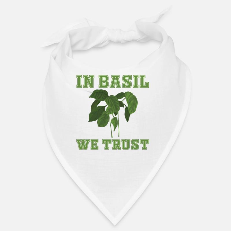 Nous faisons confiance au basilic Bandana