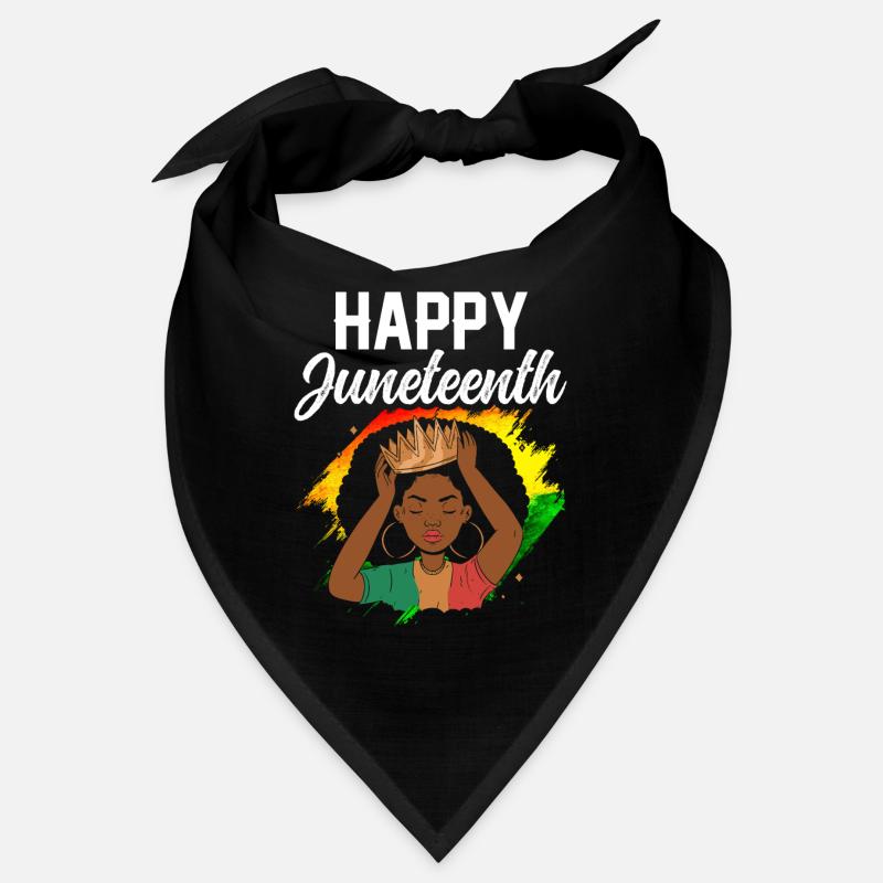 Fröhlicher Juneteenth African American Black 1865 Bandana