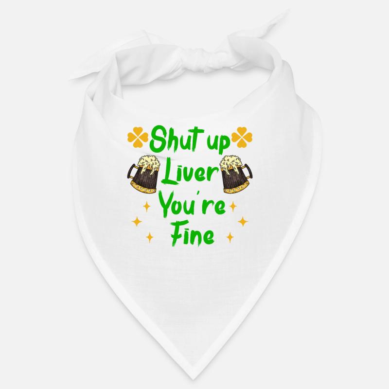 Leber sei ruhig Bier trinken irisches Bier Bandana