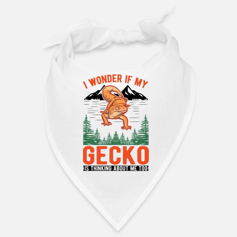Gecko Geschenk Leopardgecko Bandana