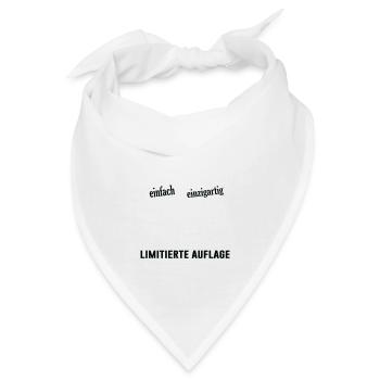 18 Jahre alt 18 Geburtstag 18 Jahre Geschenkidee - Bandana - Weiß - Vorne