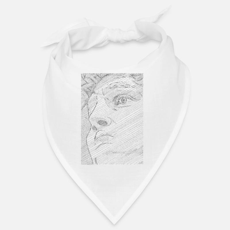 Art Academia Esthétique David Face Michelangelo Bandana