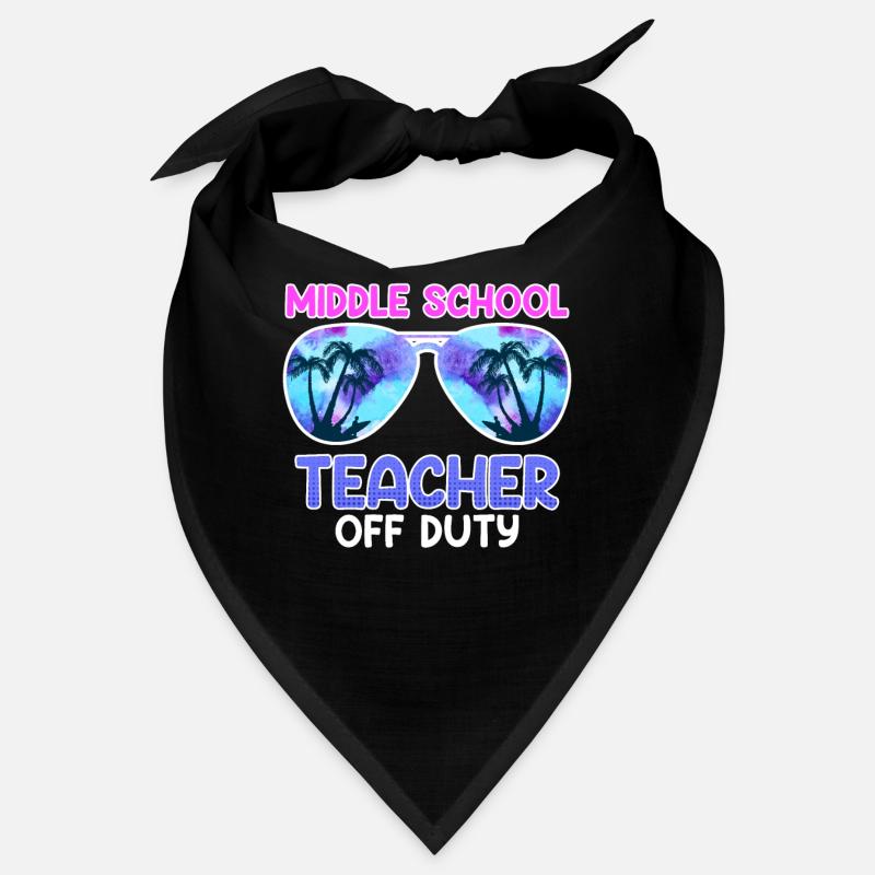 Middle School Class Teacher on Vacation Teacher Bandana