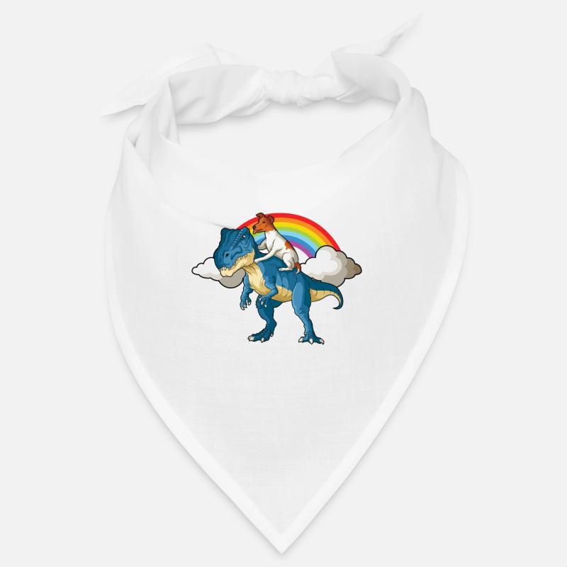 Glatthaar Foxterrier Hund Bandana