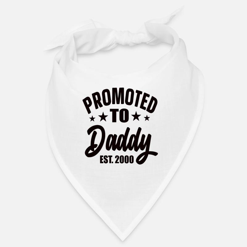 Promoted To Daddy Est 2000 Bandana