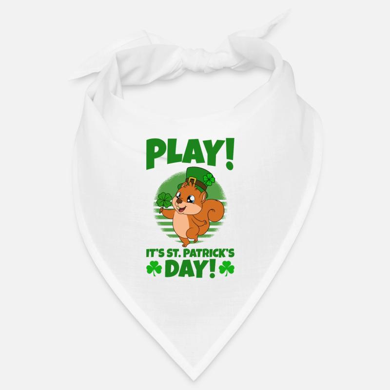 Écureuil Clover Saint-Patrick Bandana