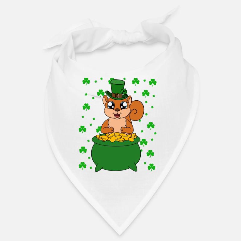 Écureuil Clover Saint-Patrick Bandana
