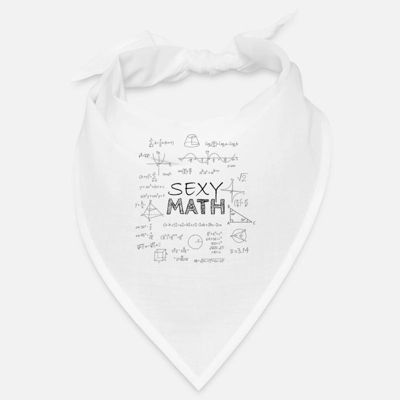 Sexy Math Professeur Math, Cadeau, Tableau noir Bandana