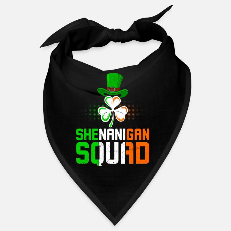 Escouade de trèfle Shenanigan Escouade de la Saint-Patrick Bandana