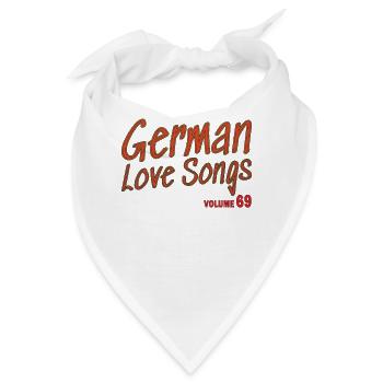 German Love Song - Bandana - Weiß - Vorne