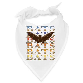 FLEDERMÄUSE BATS - Bandana - Weiß - Vorne