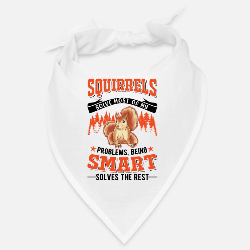 Eichhörnchen Geschenk Grauhörnchen Squirrel Bandana