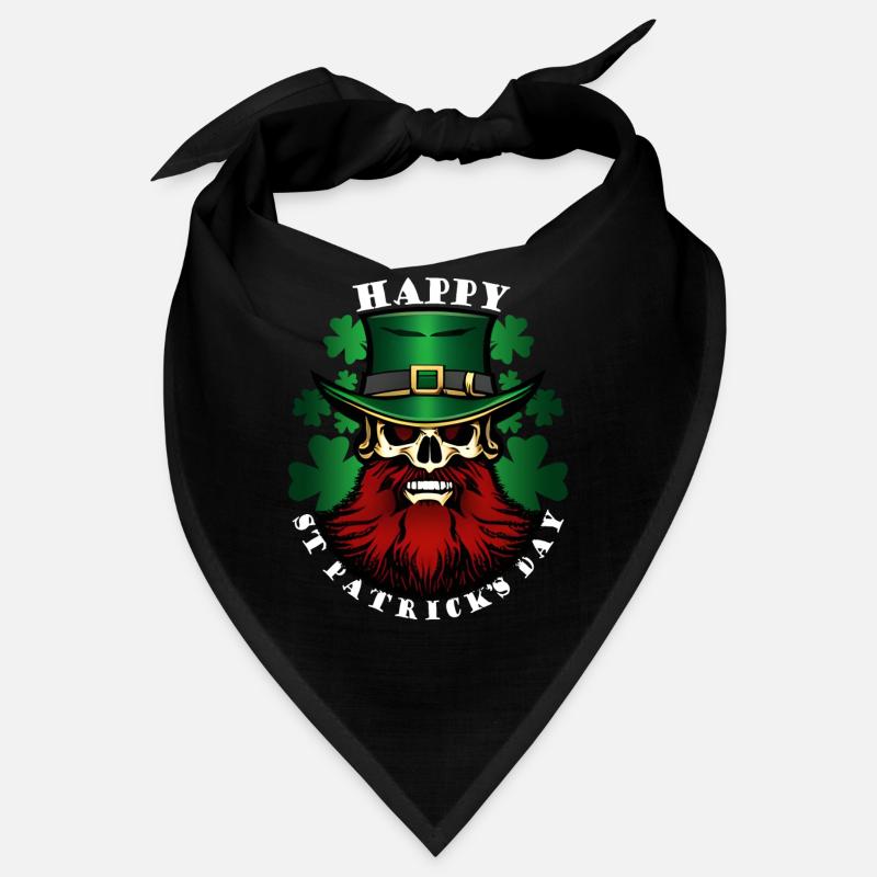 Bonne Saint-Patrick - Leprechaun - Shamrock Bandana