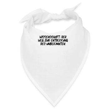 Wissenschaft - Wissenschaft: Der Weg zur - Bandana - Weiß - Vorne