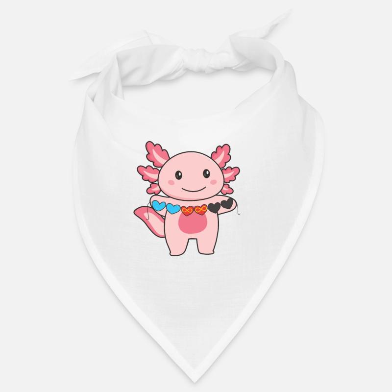 Polyamory Flag Polyamory Pride LGBTQ Axolotl Bandana