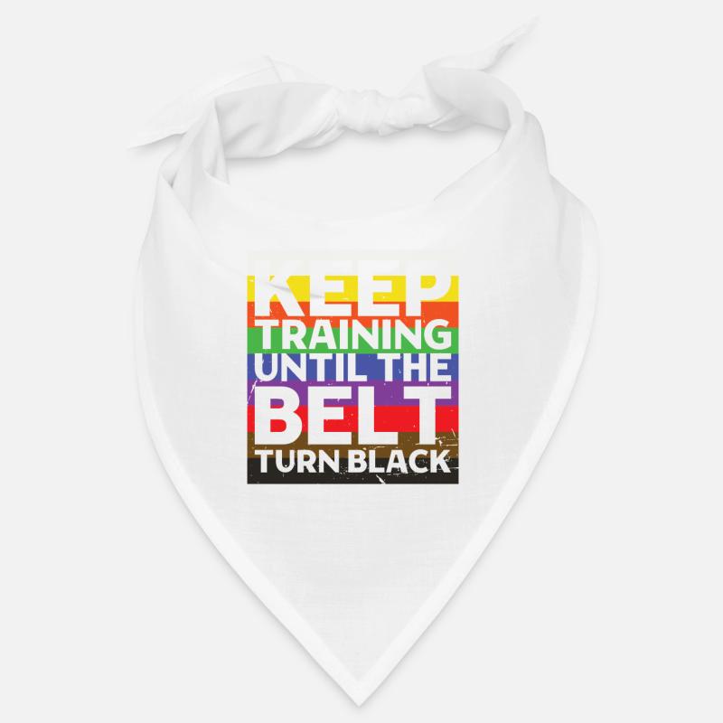 Keep Training Until The Belt Turns Black | Karate Bandana