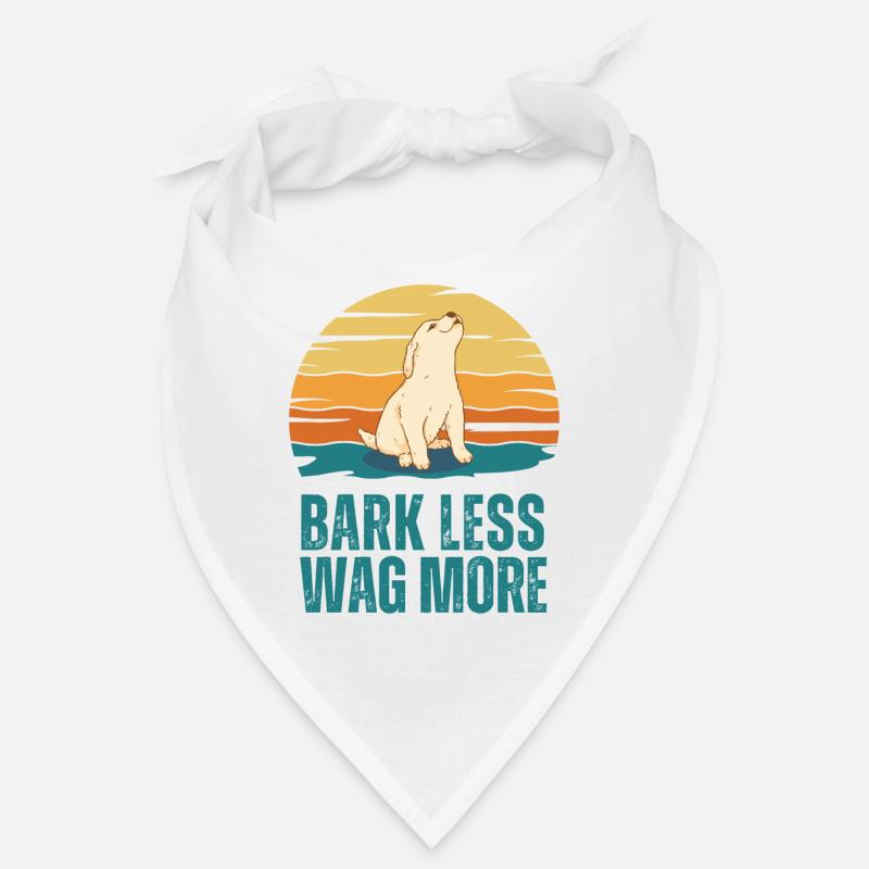 Aboyez moins Wag Plus de chiot Bandana