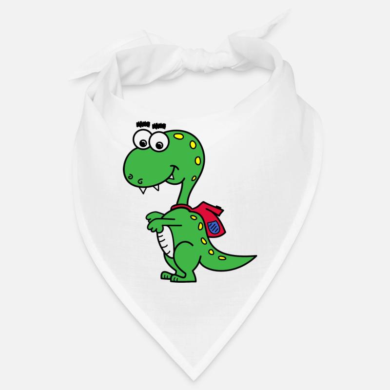 T-Rex mit Rucksack Bandana