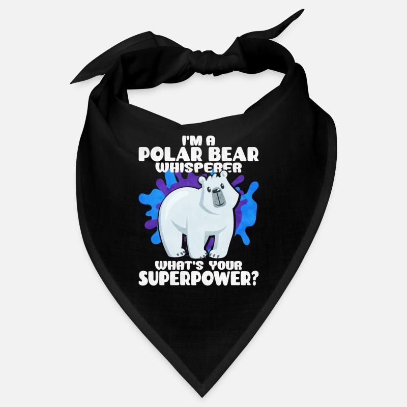 Ours blanc Bandana
