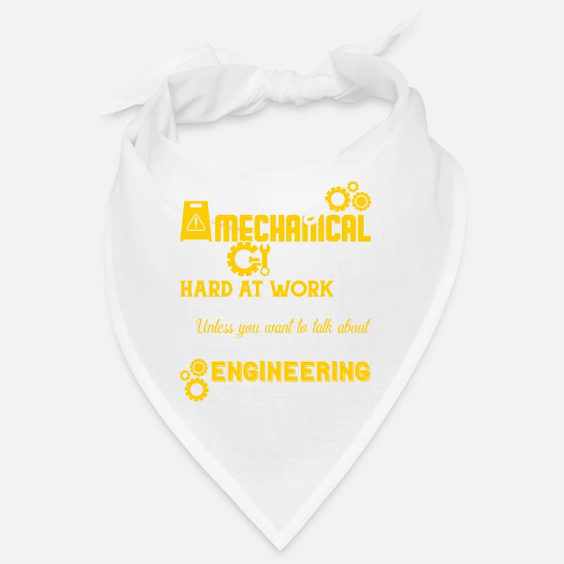 Mechanical Engineer Hard At Work Bandana