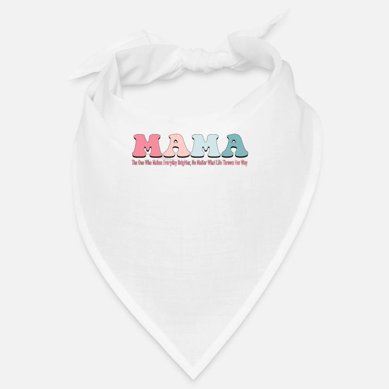 Mama macht den Alltag heller - Muttertag Bandana