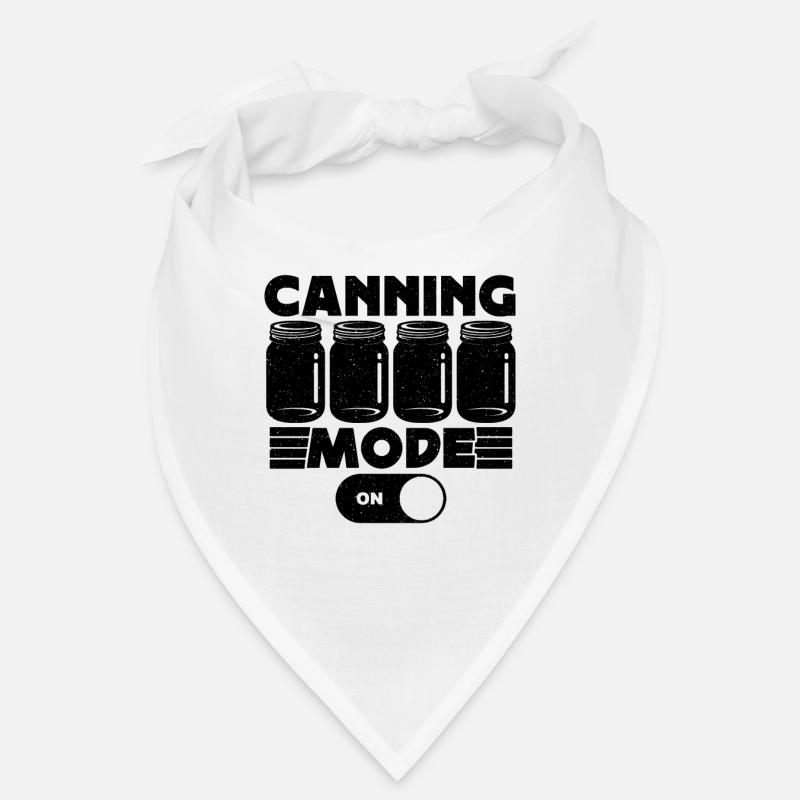 Canning Mode On Retro Homesteader Jam Maker Canner Bandana