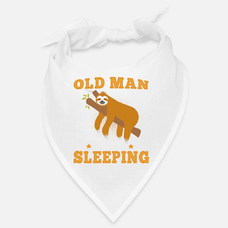 Sloth Old man sleeping lazy Lazy Bandana