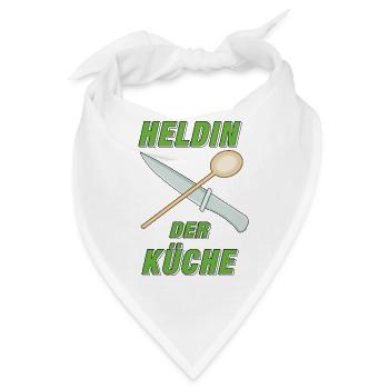 HELDIN DER KÜCHE - Bandana - Weiß - Vorne