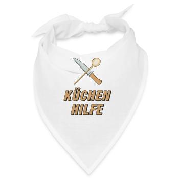 KÜCHEN HILFE - Bandana - Weiß - Vorne