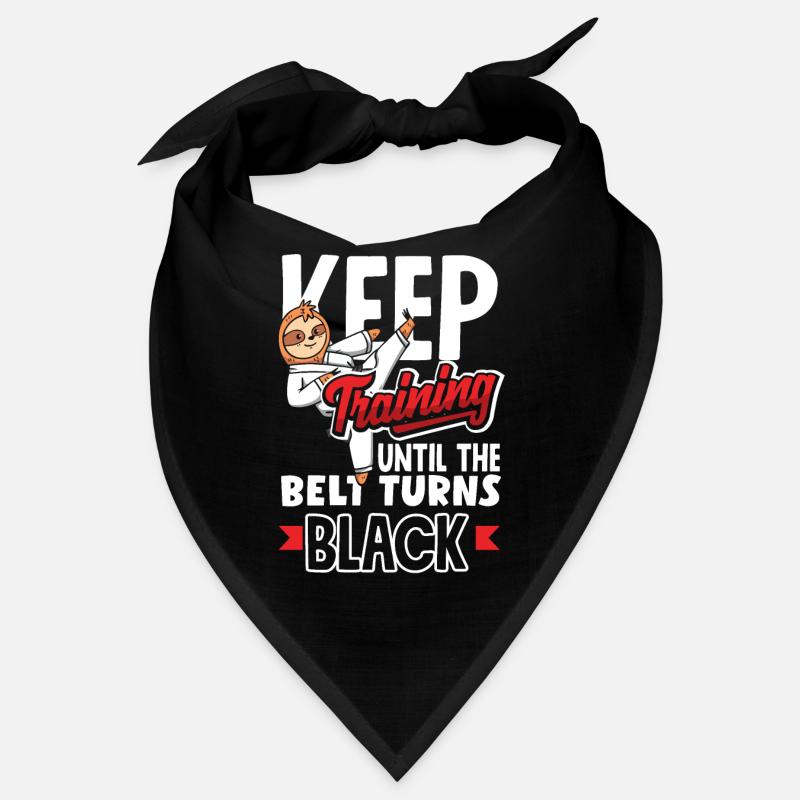 Keep Training Until The Belt Turns Black Bandana