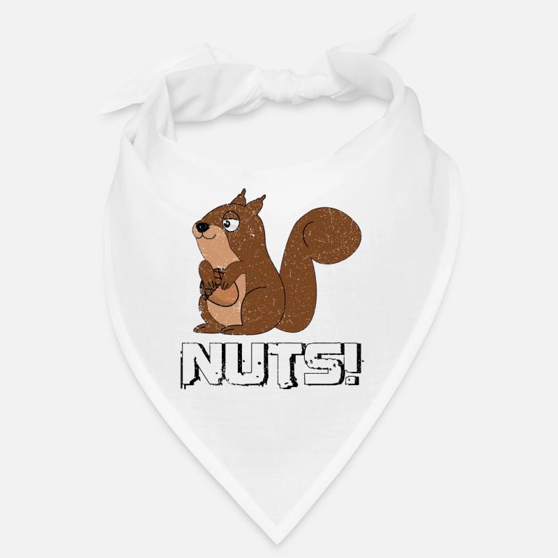 Süßes hungriges Eichhörnchen Bandana