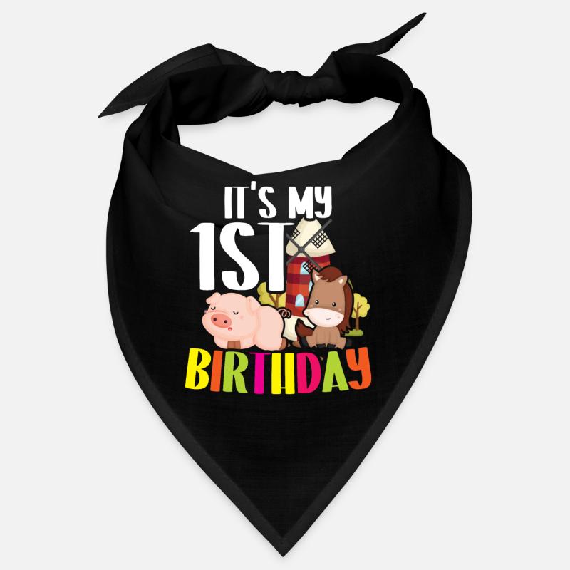 C’est mon 1er anniversaire Bandana