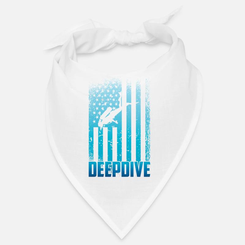 Diving US Flag Freedive DeepDive Bandana