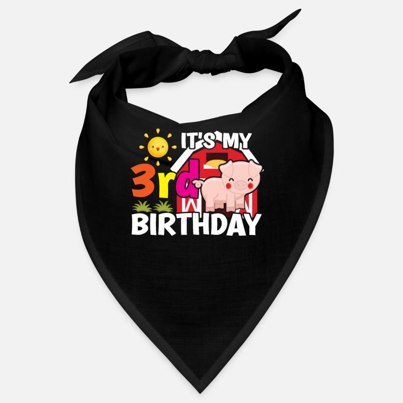 It's my 3st Birthday Bandana