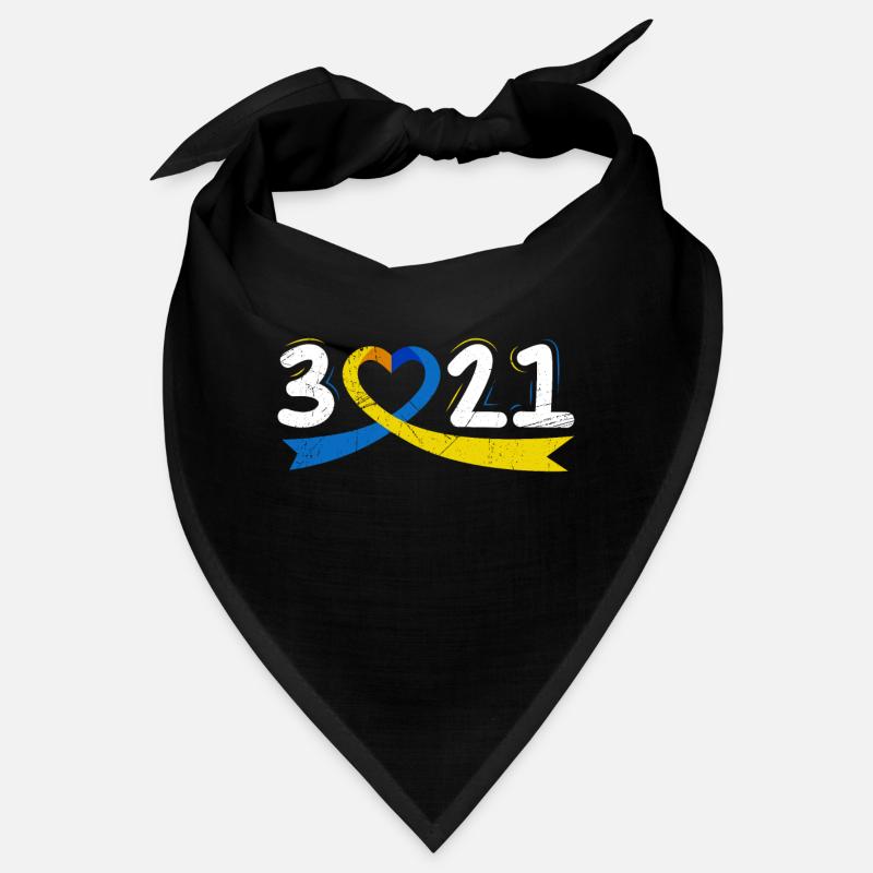 World Down Syndrome Tag Awareness Loop for Bandana