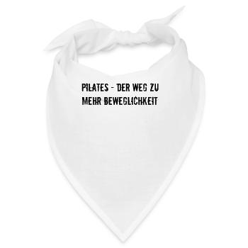 Pilates - Pilates - der Weg zu mehr Beweglichkeit - Bandana - Weiß - Vorne