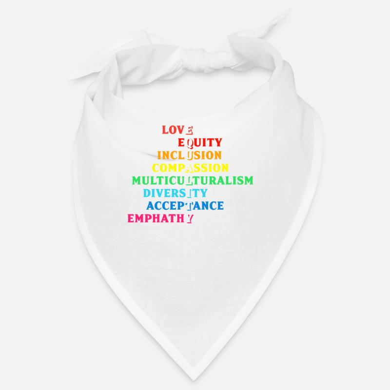 Inclusion Acceptation handicap Solidarité Bandana
