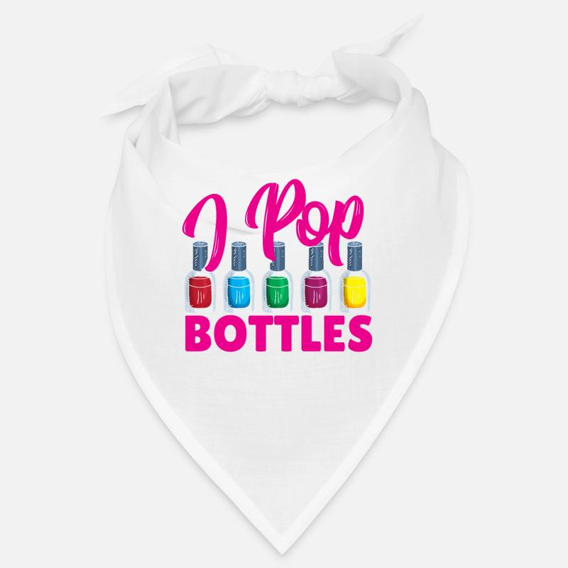 I Pop Bottles #NailTech Nail Manucure Tech Nail Bandana