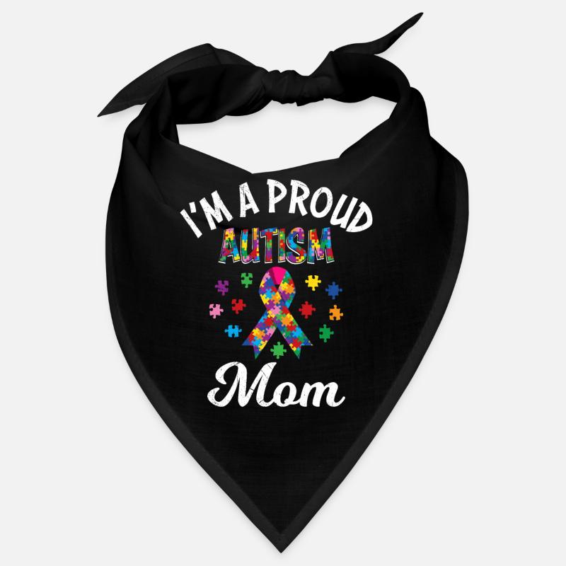 Fière maman de la conscience de l’enfant autiste Bandana